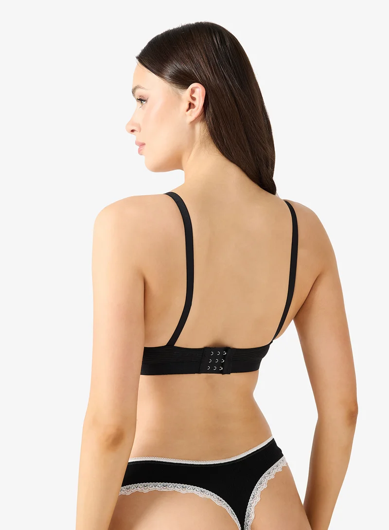 Ginger  4PC Lace Detail Thong for Women | Best Price UAE
